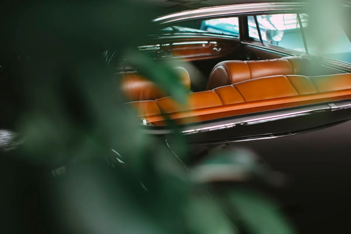 Luxury vehicle detail for guest arrival experience
